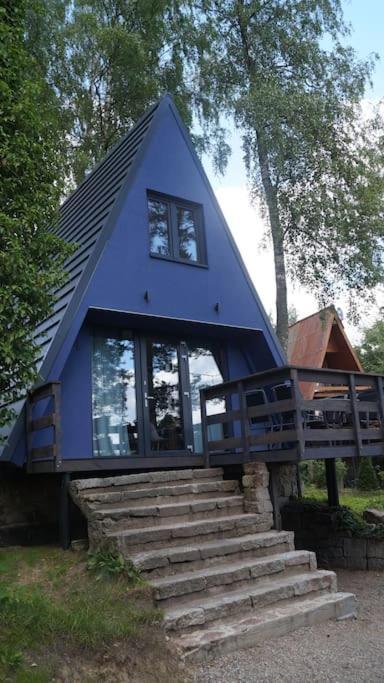 Domek Nad Jeziorem Kaszuby Max 6 Os Bieszkowice ภายนอก รูปภาพ